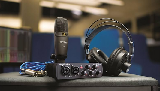 Home Studio on a Budget: What You Can Do with Just the PreSonus AudioBox Ultimate Bundle