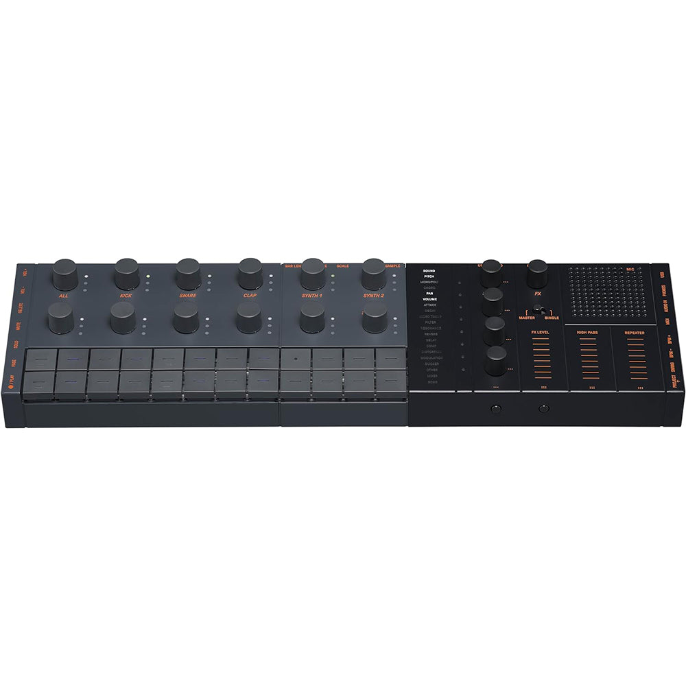 Yamaha SEQTRAK BK Black & Grey Mobile Music Ideastation