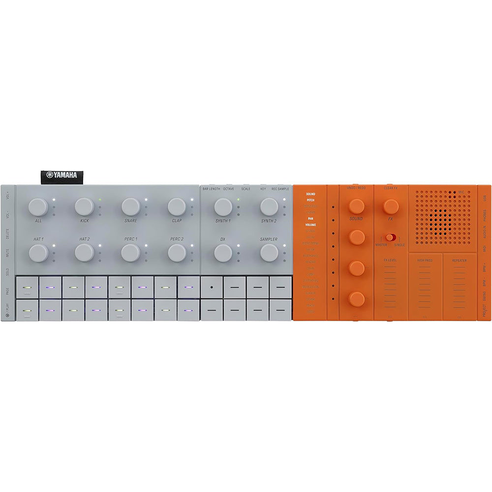 Yamaha SEQTRAK OR Orange & White Mobile Music Ideastation
