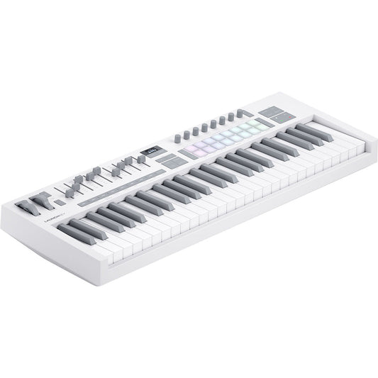 Novation Launchkey 49 MK4 49-Key USB Keyboard Controller - White