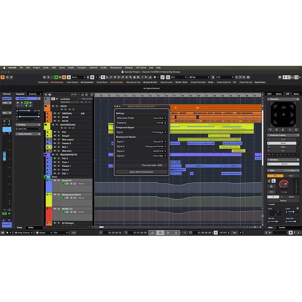 Steinberg Nuendo 14 Professional DAW Software (Download)