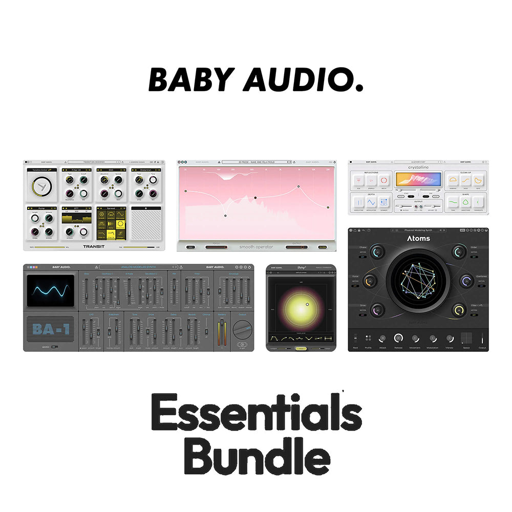 Baby Audio Essentials Bundle - Six of Baby Audio's Most Popular & Creative Plugins
