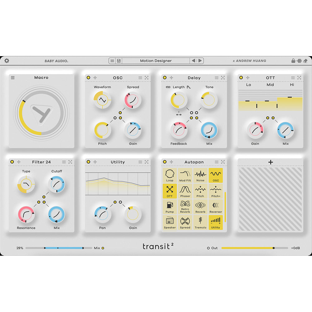 Baby Audio Transit 2 - Motion Effects Audio Plugin