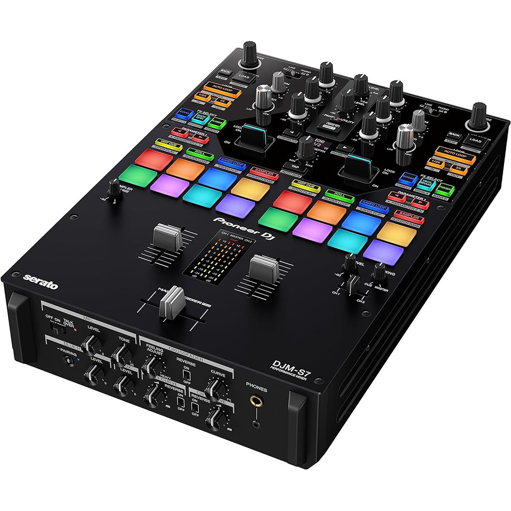Pioneer DJ 2-Channel DJ Mixer with Dual USB Audio Interfaces DJM-S7