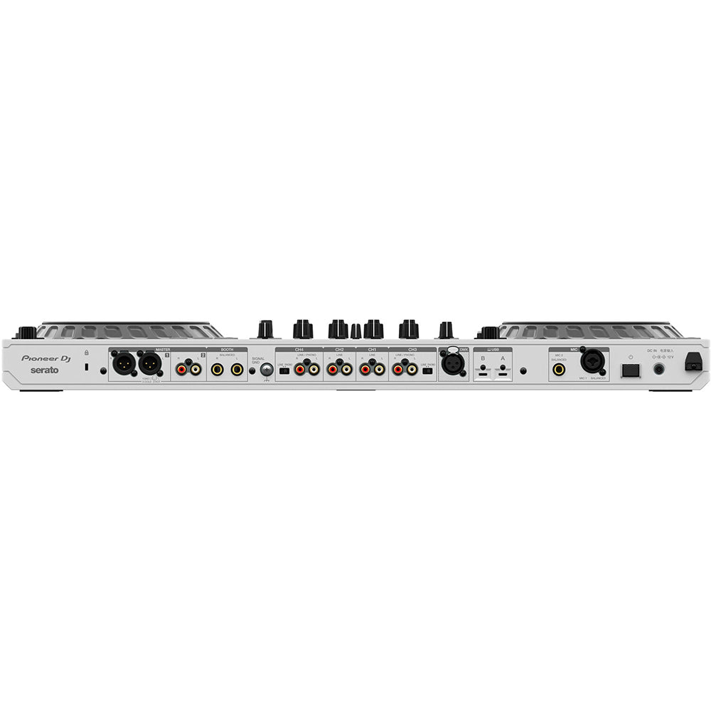 Pioneer DJ 4-Channel White Controller for Rekordbox & Serato DJ Pro DDJ-FLX10-W