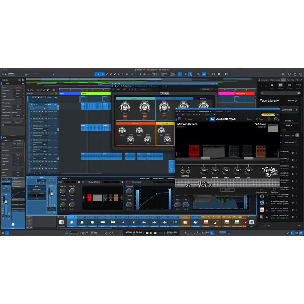 Fender Studio Pro 8 - DAW Software for Professionals