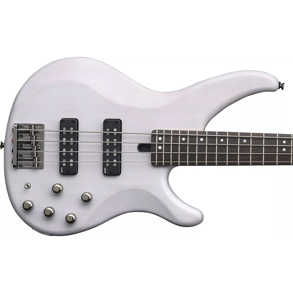 Yamaha TRBX504 TWH 4-String Premium Electric bass - Trans White