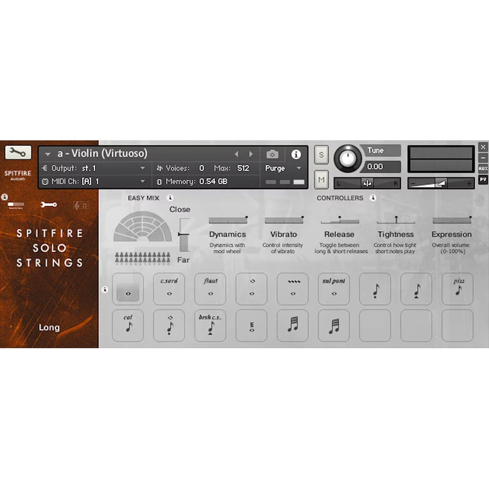 Spitfire Audio Solo Strings Virtual Instrument Plug-in