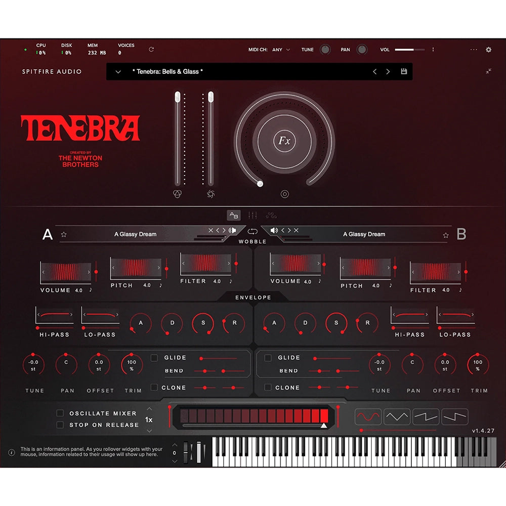 Spitfire Audio Tenebra Multi-instrument Sounds Library Plug-in