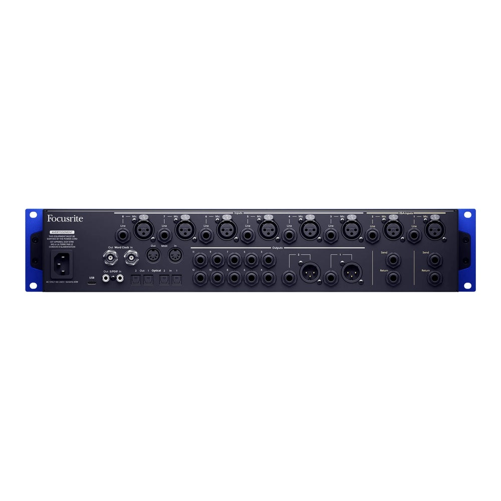 Focusrite ISA C8X 26x28 USB-C Audio Interface AMS-ISA-C8X