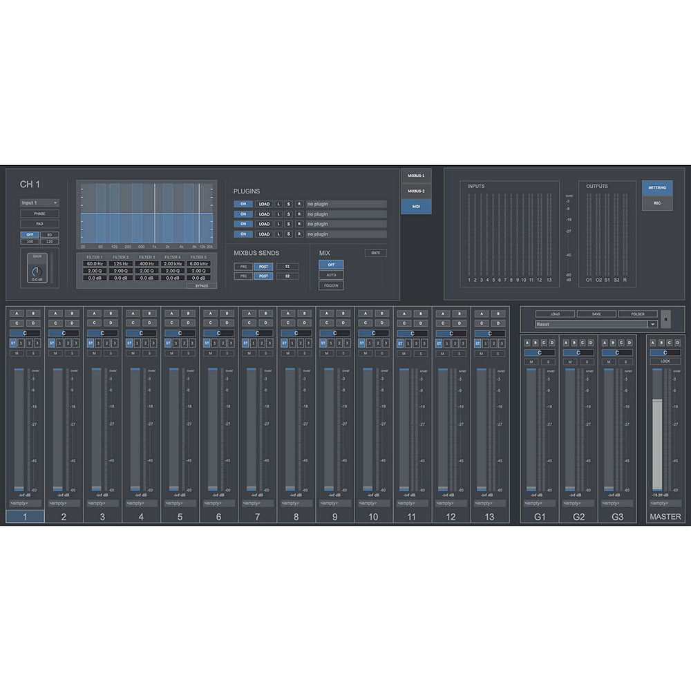 Digital Brain Instruments Cmixer - Broadcasting Software Mixer