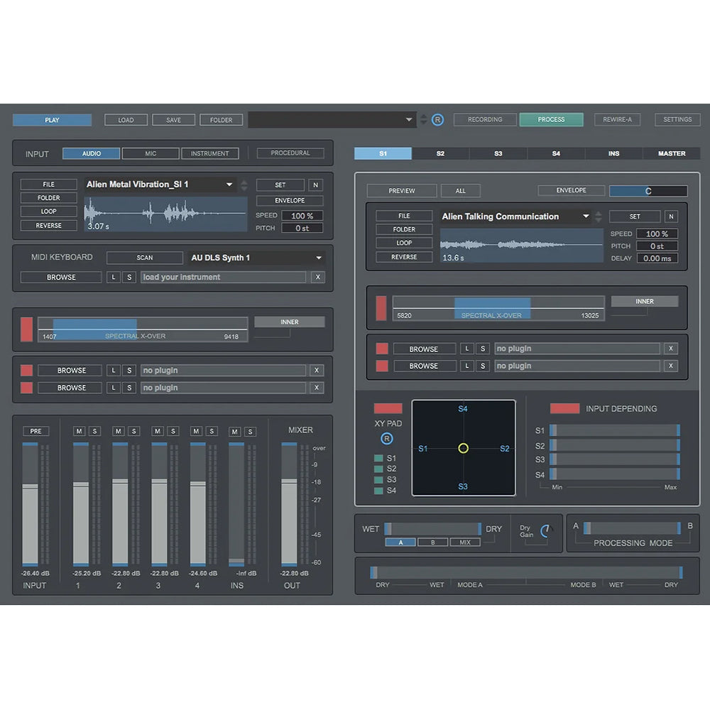 Digital Brain Instruments Transformer - Creative Audio Morphing & Processing Tool
