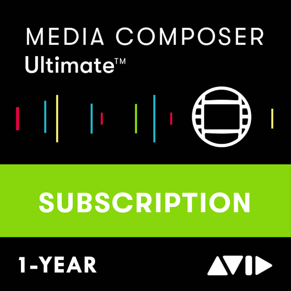 Avid Media Composer Ultimate 1-Year Subscription (Download Card)