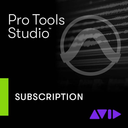 Avid Pro Tools Studio 1-Year Subscription License (Download Card)