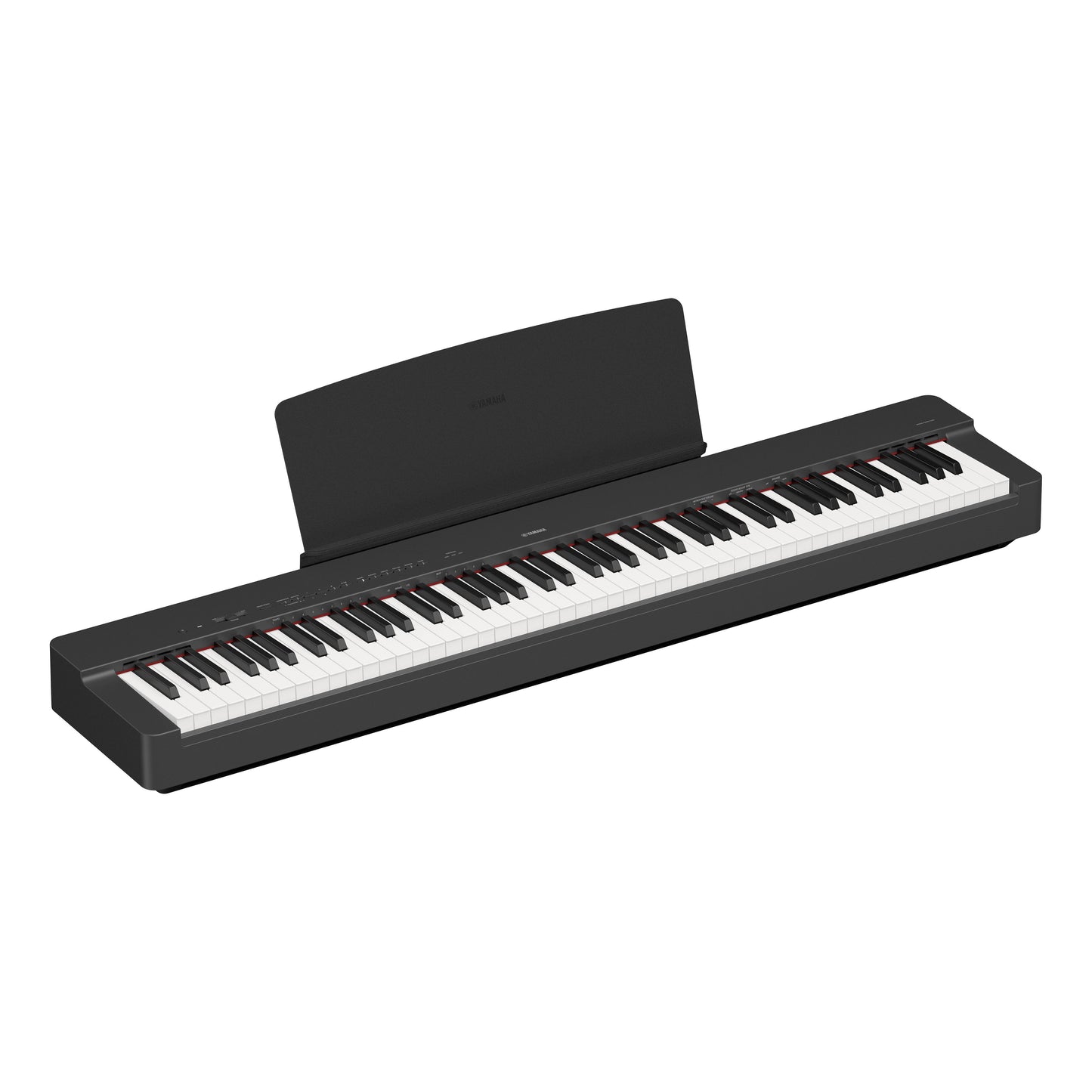 Yamaha P225B Mid-level Black 88-Note Digital Piano with L200 Stand & LP1 3-Pedal Unit