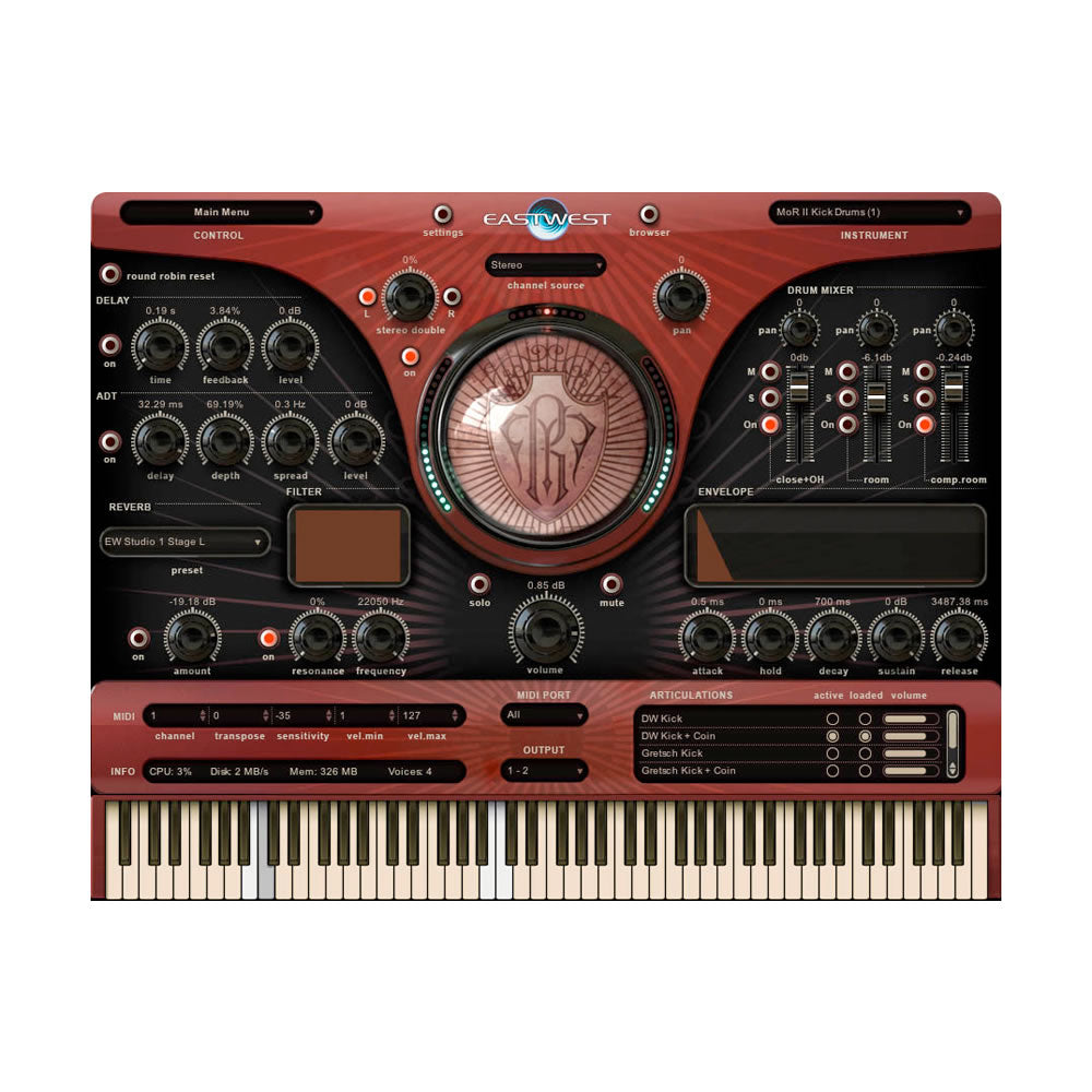 EastWest Ministry Of Rock 2 Virtual Instrument (Download)