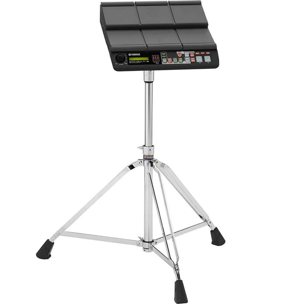 Yamaha DTXM12 Multipad MIDI Drum Controller with Double-Braced Mounting Stand and Mounting Plate