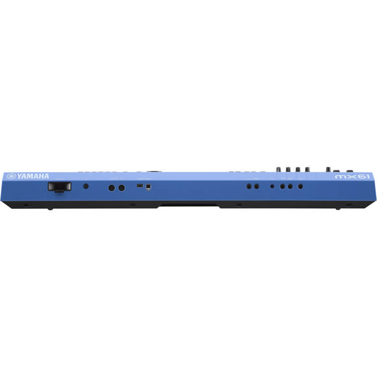Yamaha MX61BU 61-Key Keyboard Synthesizer Blue