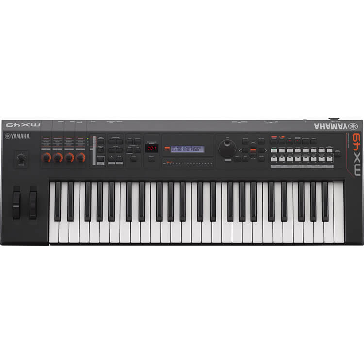 Yamaha MX49BK 49-Key Keyboard Synthesizer Black