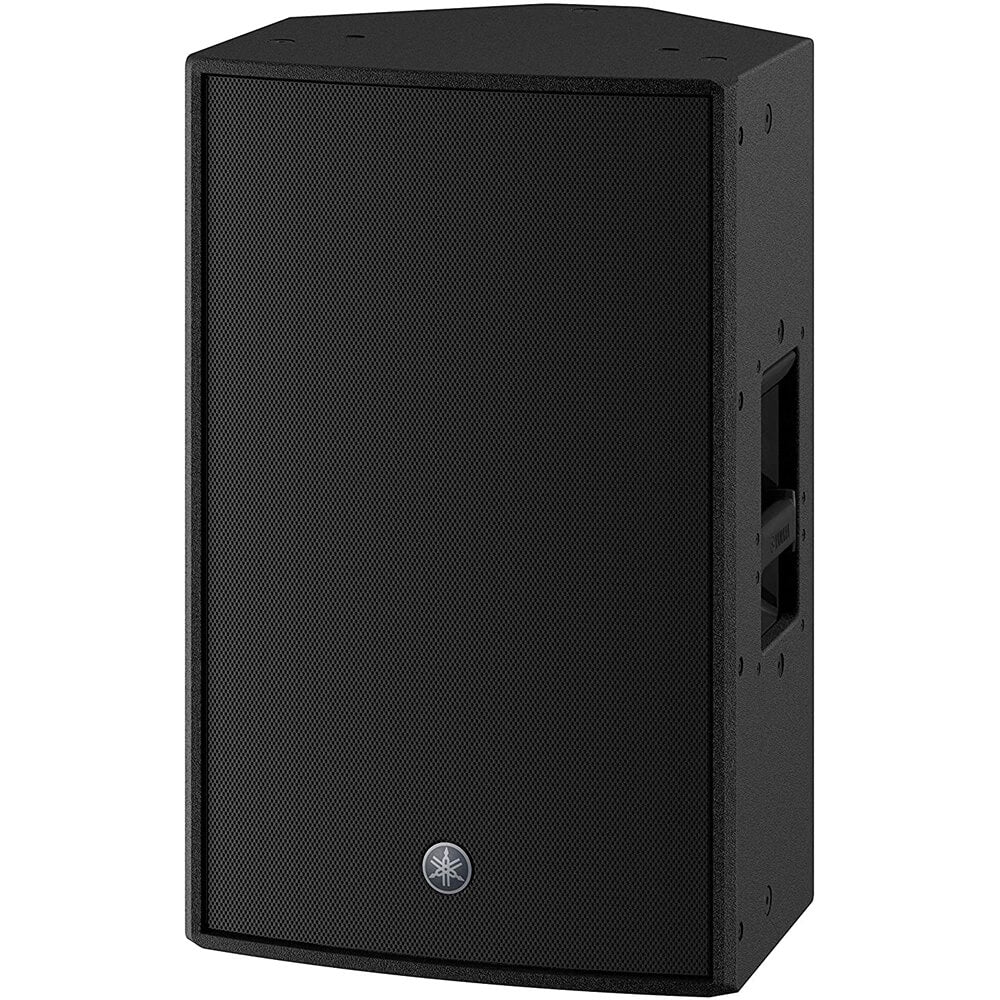 Yamaha DZR12 2000W 12-Inch Powered Speaker Bundle with 2 x 15ft XLR Cables