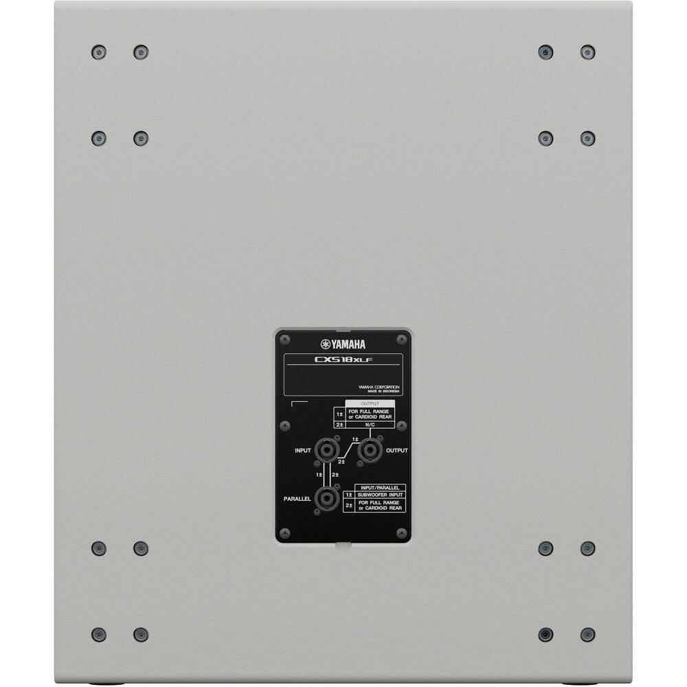 Yamaha CXS18XLFW 1000W 18-Inch Passive Subwoofer White