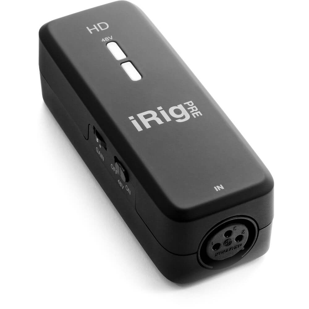 iRig Pre HD High Definition Microphone Preamp (IP-IRIG-PREHD-IN)