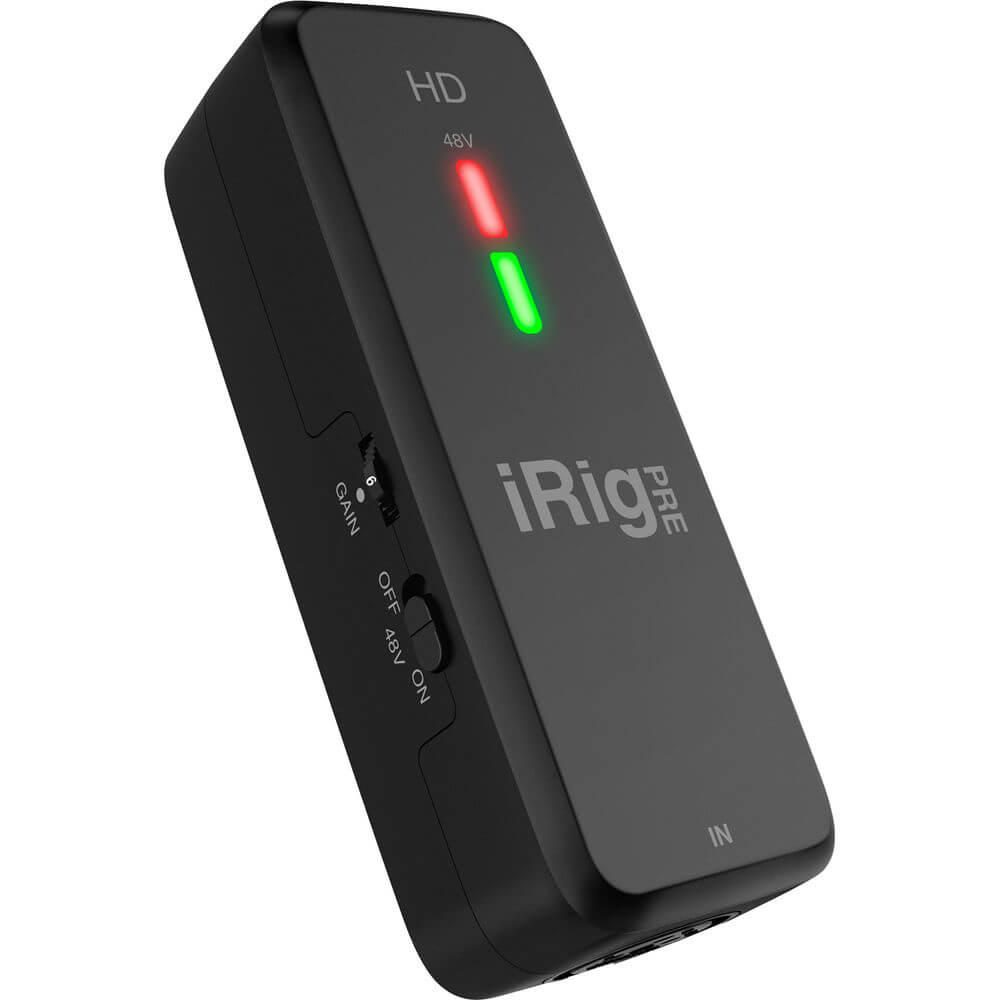 iRig Pre HD High Definition Microphone Preamp (IP-IRIG-PREHD-IN)