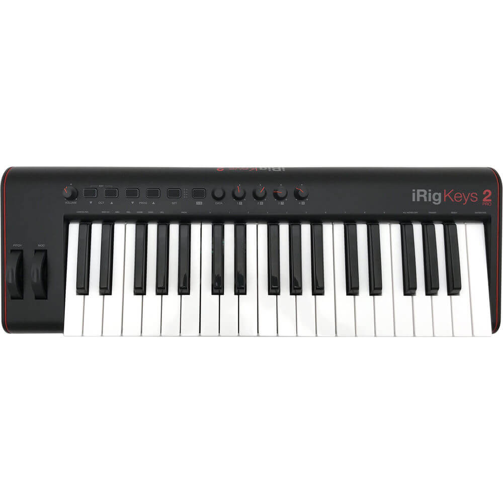 IK Multimedia iRig Keys 2 Pro 37-Key USB MIDI Keyboard Controller IP-IRIG-KEYS2PRO-IN
