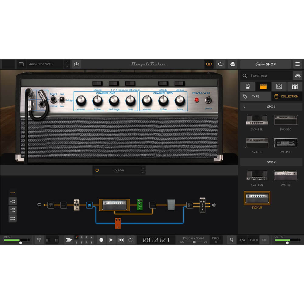 IK Multimedia AmpliTube SVX 2 (Download)