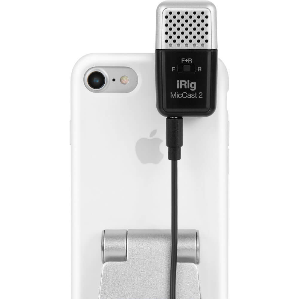iRig Mic Cast 2 Podcasting Mic for Smartphones and Tablets (IP-IRIG-CAST2-IN)