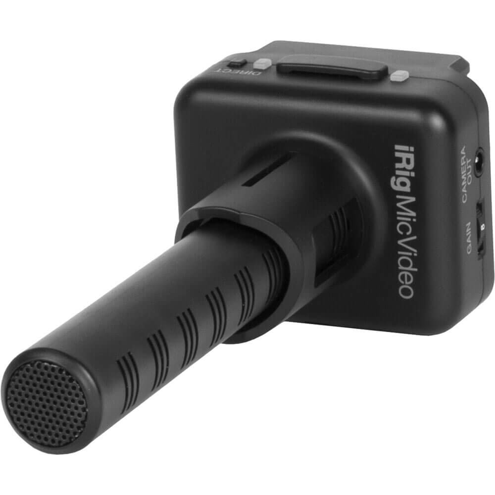 iRig Mic Video Bundle Shotgun Microphone and Smartphone Camera Grip (CB-MICVIDEOGP-HCD-IN)