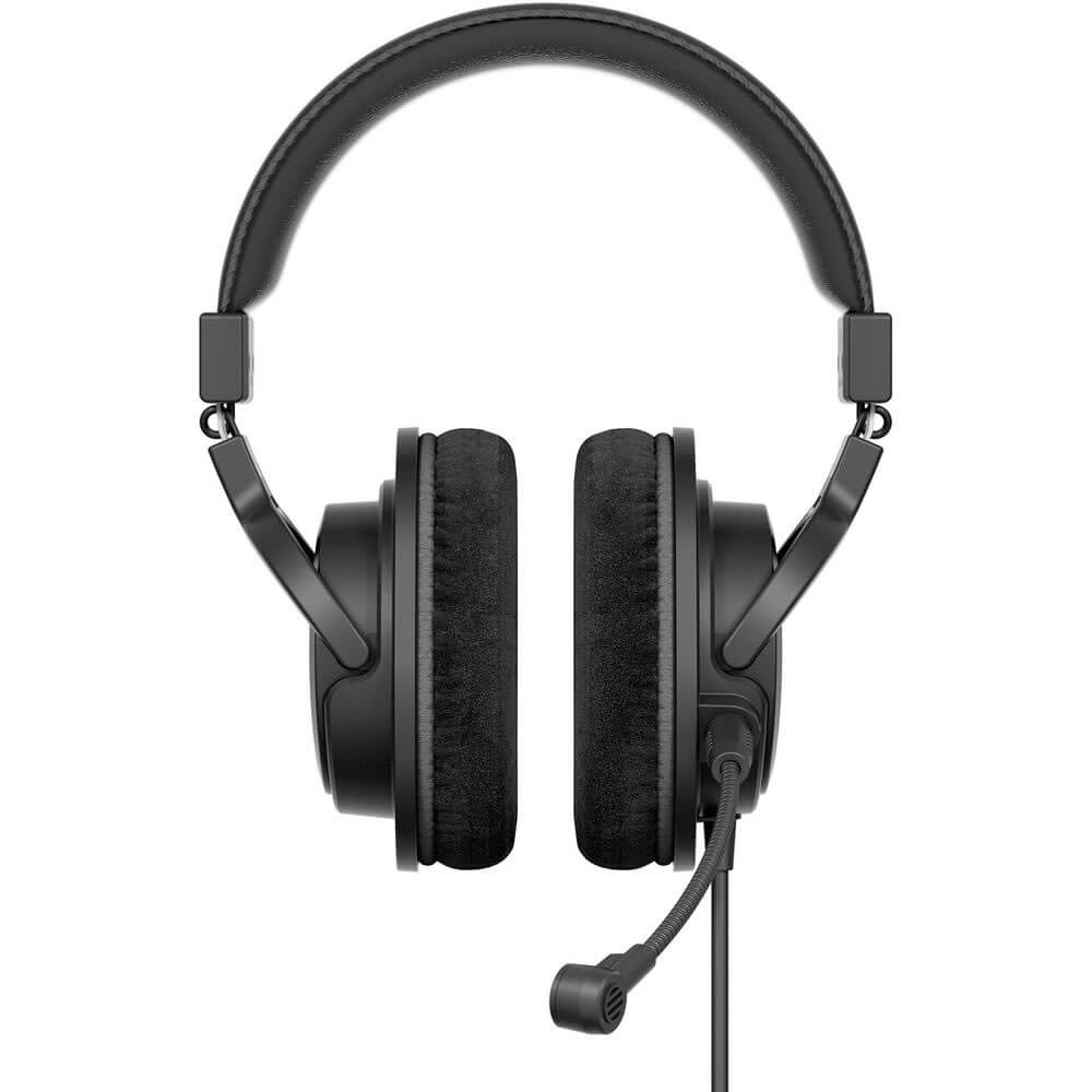 Yamaha HPH-250M Compact Closed-Back Headphones with Boom Microphone Black