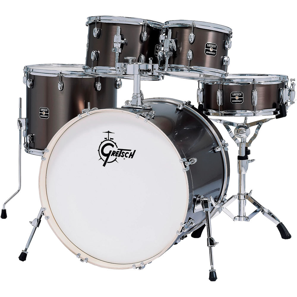 Gretsch Drums Energy 5-Piece Shell Pack Grey Steel