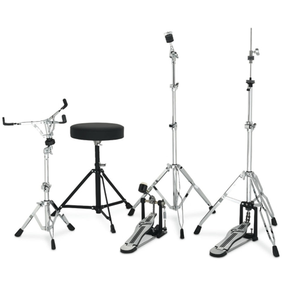 Gretsch Renegade Drum Set with Hardware & Cymbals Grey Sparkle