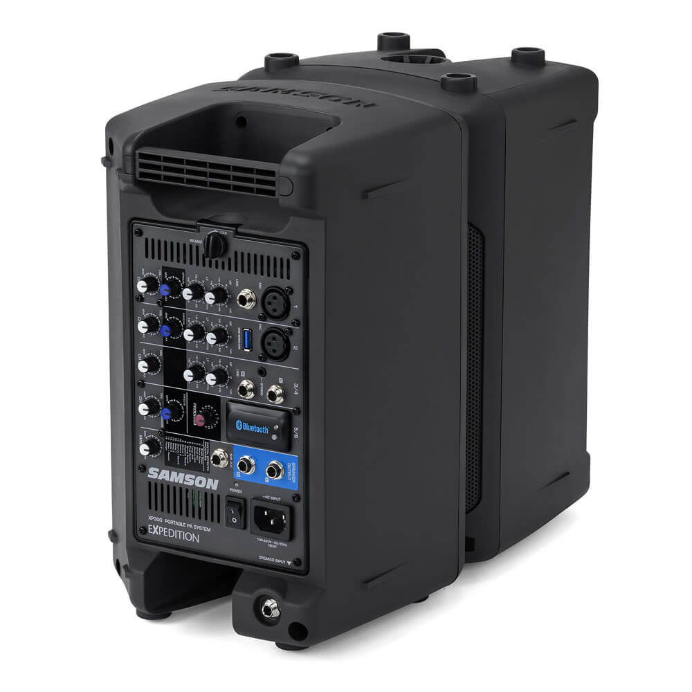 Samson Expedition XP300 Portable PA System with Bluetooth and 6-Channel Mixer