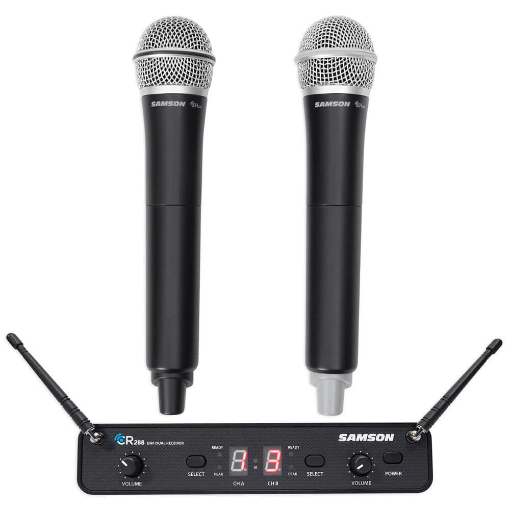 Samson Concert 288 Dual Handheld 16-Channel True Diversity Wireless System UHF I-Band SWC288HQ6-I