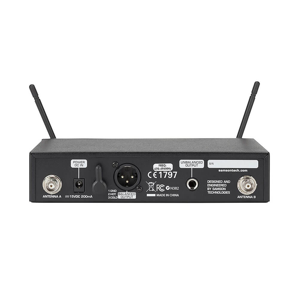 Samson Concert 99 Earset Microphone UHF Wireless System Band D SWC99BSE10-D
