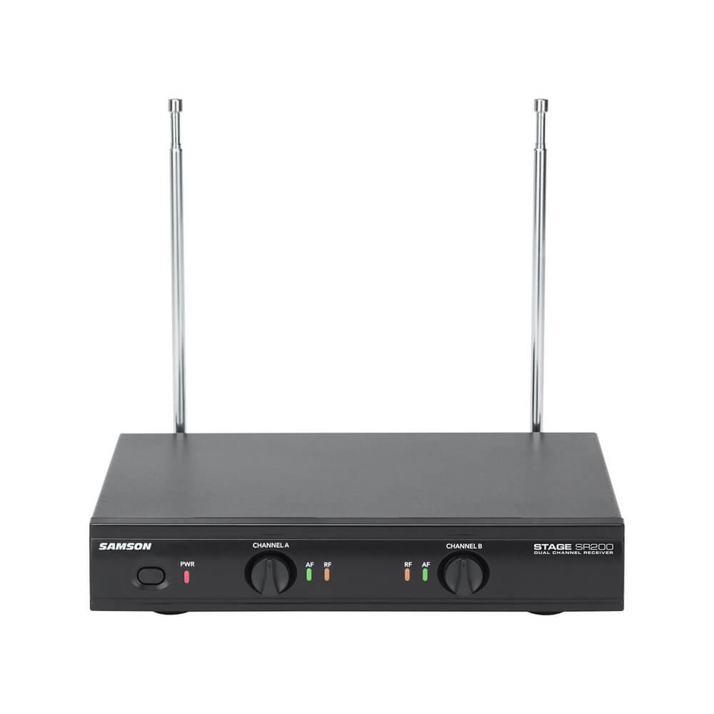 Samson Stage 200 Dual-Channel Handheld VHF Wireless System Channel A SWS200HH-A