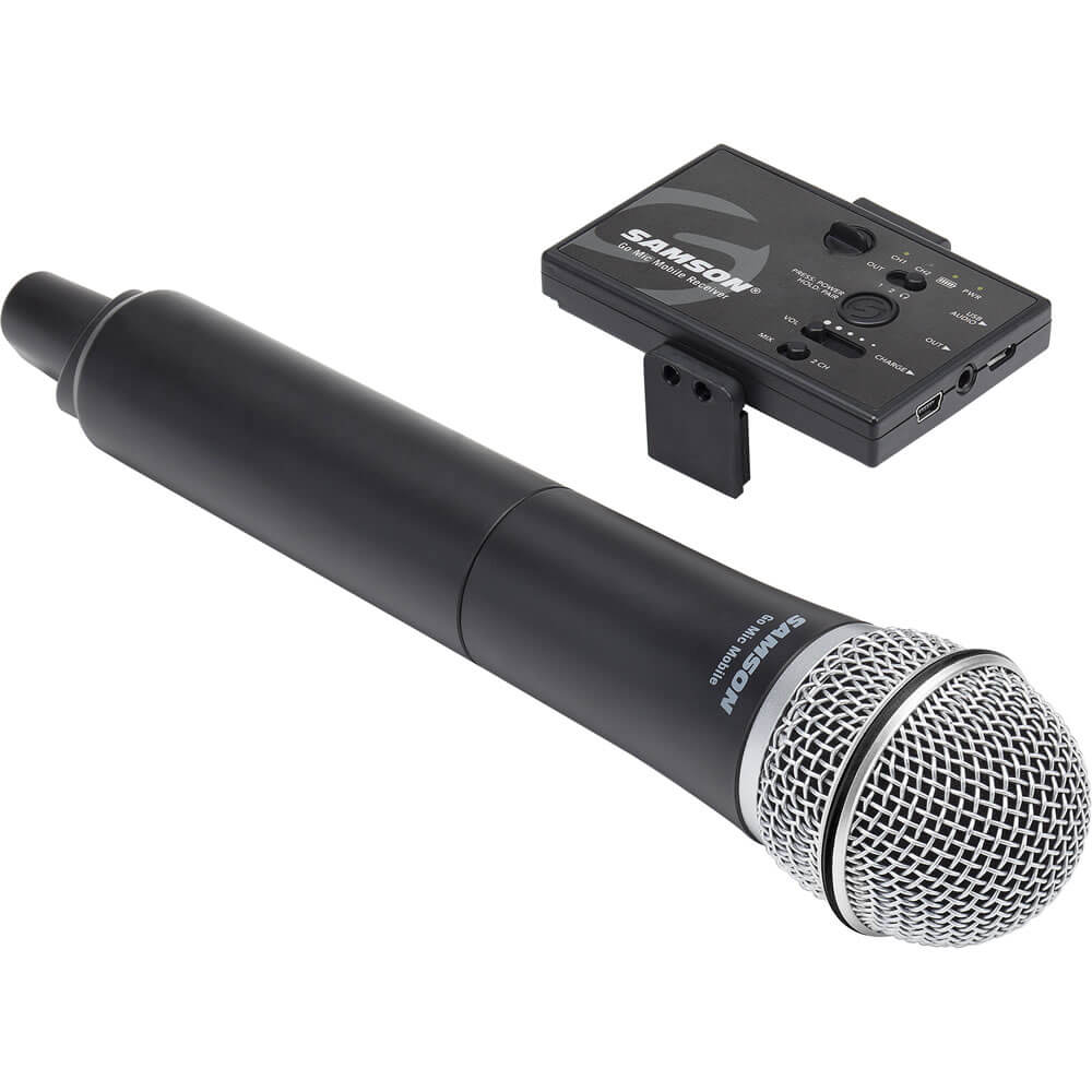 Samson Go Mic Mobile Digital Wireless System with Q8 Dynamic Handheld Mic SWGMMSHHQ8
