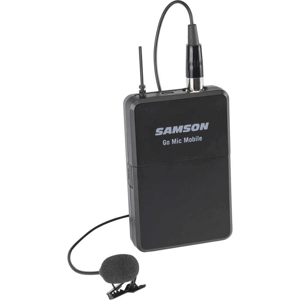 Samson Go Mic Mobile Digital Wireless System with LM8 Lavalier and Belt Pack Transmitter SWGMMSLAV