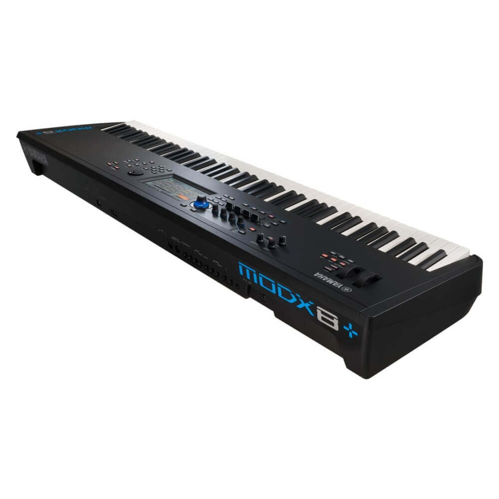 Yamaha MODX8+ 88-Key Semi-Weighted Action Keyboard Synthesizer with Heavy Duty Z-Style Keyboard Stand
