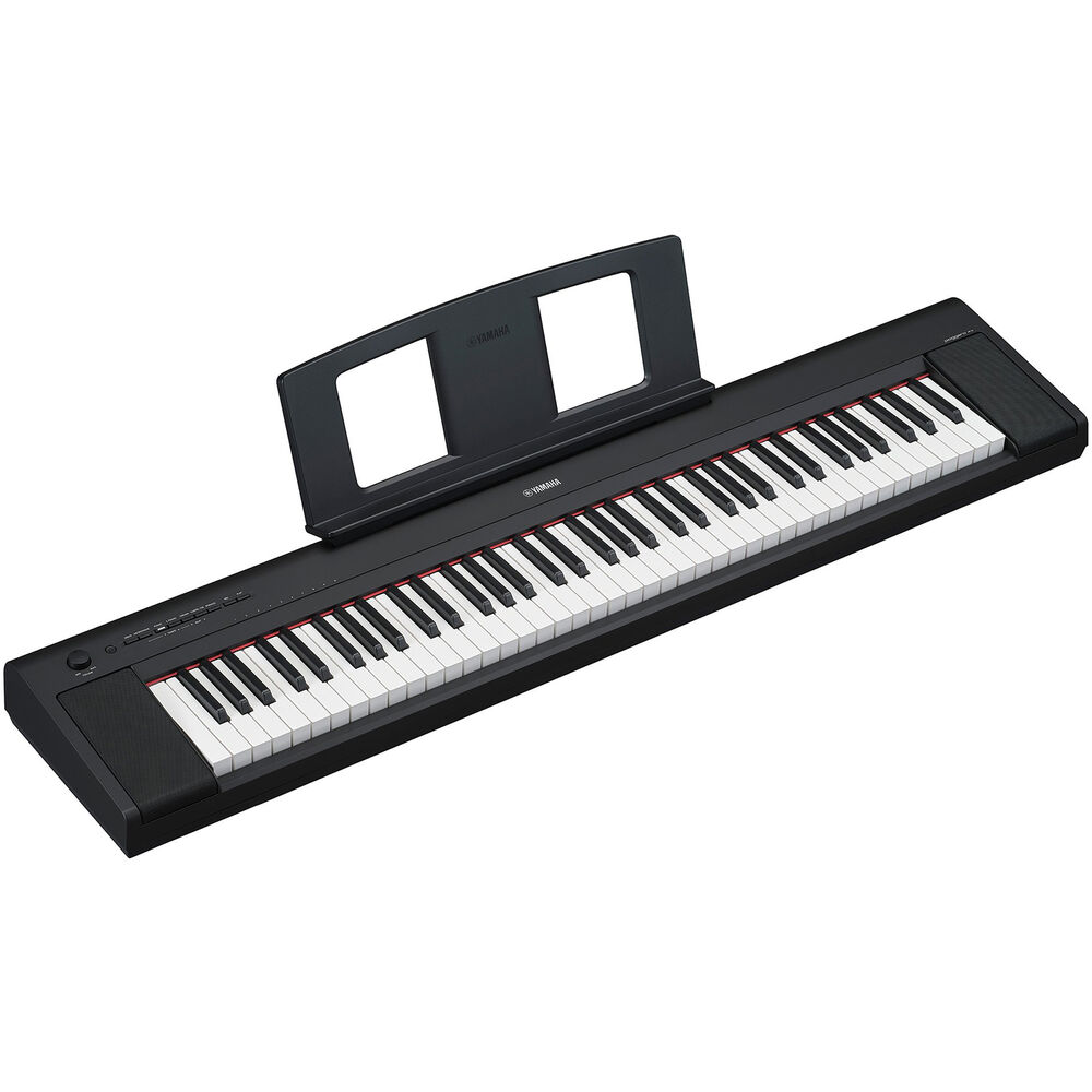 Yamaha Piaggero NP35B 76-Key Mid-Level Piaggero Ultra-Portable Digital Piano Black