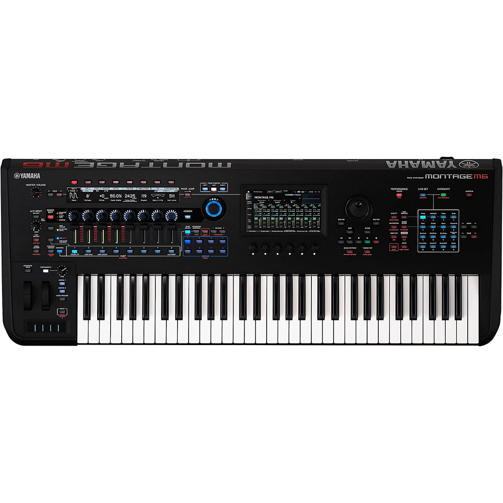 Yamaha Montage M6 2nd Gen 61-Key Synthesizer with FSX Action