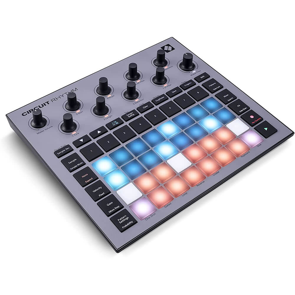 Novation Circuit Rhythm Groovebox Standalone Sampler and Production Workstation