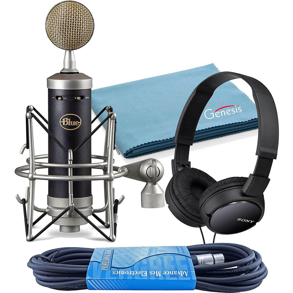 Blue Bluebird SL Studio Condenser Recording Microphone Mic+Shockmount+Headphones