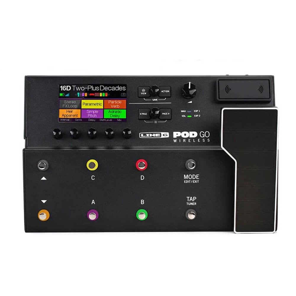 Line 6 Pod Go Guitar Multi-effects Floor Processor Wireless