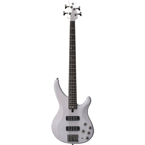 Yamaha TRBX504 TWH 4-String Premium Electric Bass (Translucent White)