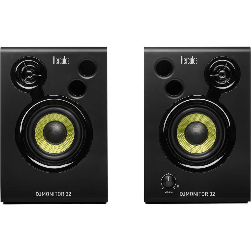 Hercules DJMonitor 32 3" Active Multimedia Speakers (Pair)