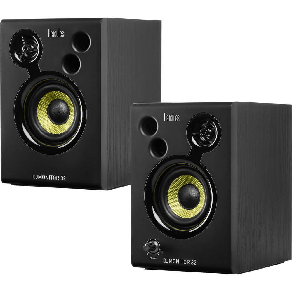 Hercules DJMonitor 32 3" Active Multimedia Speakers (Pair)
