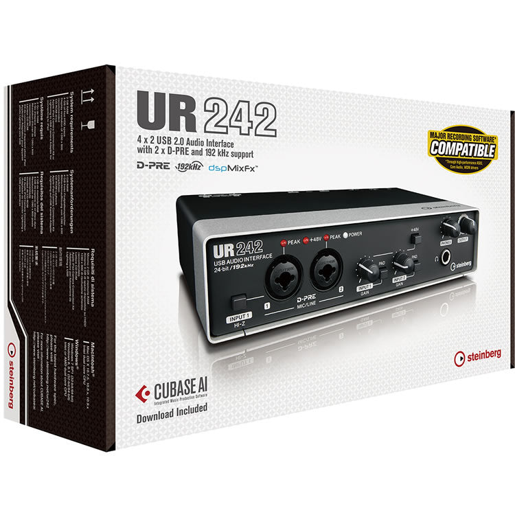 Steinberg UR242 USB Audio Interface | Musical Instruments and Pro